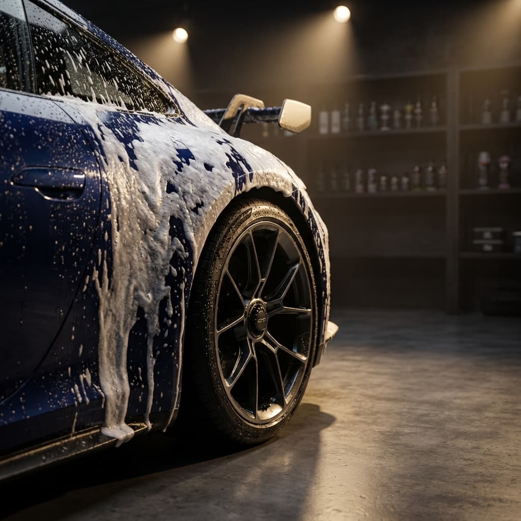 Автомобиль после детейлинга